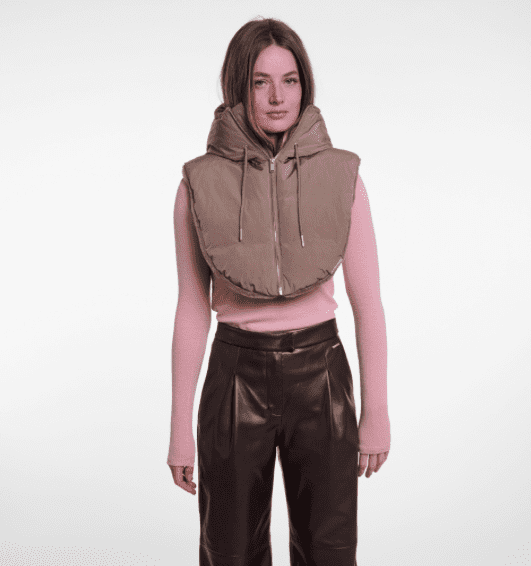 Rino & PelleTabita Padded Bib in Toffee