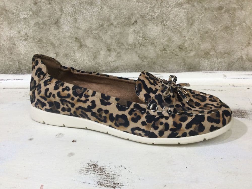 Tamaris 24621-46 Leopard Loafer