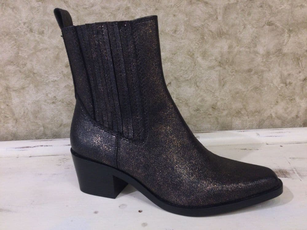 Tamaris 25311-43 Bronze Sparkle Ankle Boot