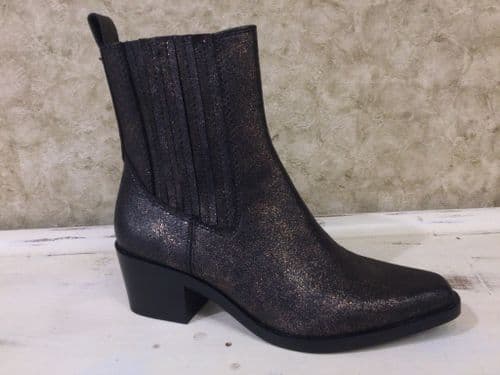 Tamaris 25311-43 Bronze Sparkle Ankle Boot