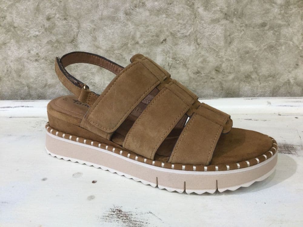 Tamaris 28243-46 Cognac Slingback Sandal