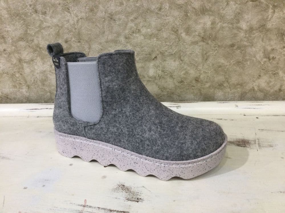 Toni Pons Jara-FR Grey Slipper Boot