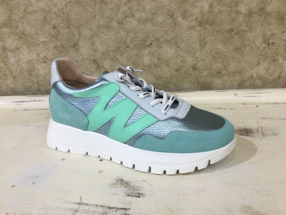 Wonders 24101 Mint Slip On Trainer