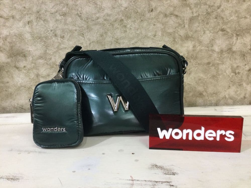 Wonders Handbag WB52002 Green Camera Bag