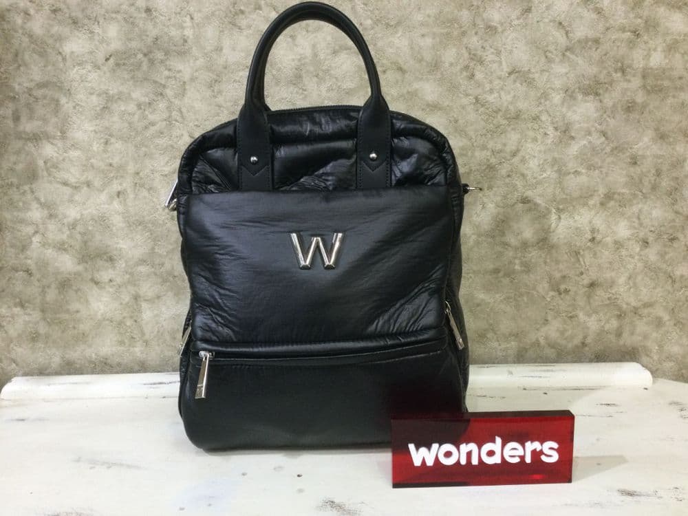 Wonders Handbag WB52006 Black Rucksack