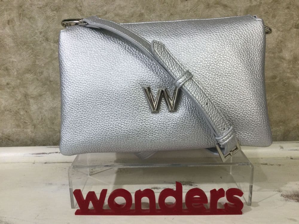 Wonders Handbag WB52007 Silver Crossbody bag