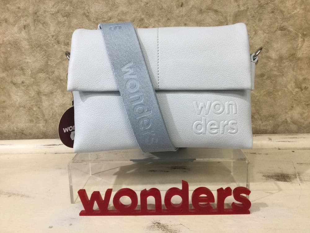 Wonders Handbag WB54020 Light Blue Crossbody Bag