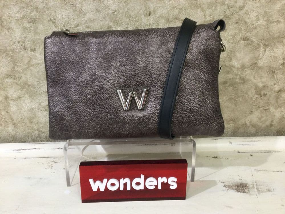 Wonders WB-52007 Pewter Handbag