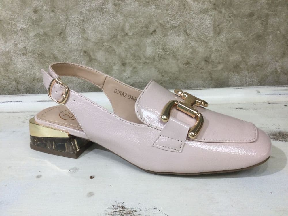 Zanni & Co Diraz Nude Sling Back