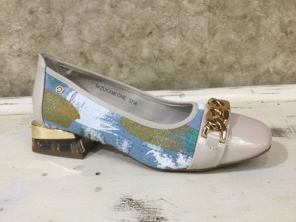 Zanni & Co Mizukami Beige Mix Loafer