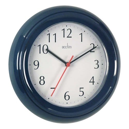 Acctim Wycombe Wall Clock BLUE