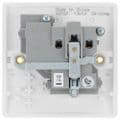 BG 13A 1 Gang SP Switched Socket WHITE