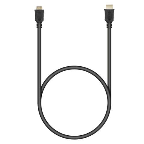 Electrovision 2 Metre HDMI Plug to HDMI Mini Plug Lead BLACK