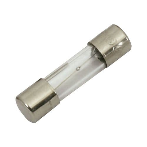 F50mA (50 Milliamp) 20mm Fast Acting / Quick Blow Glass Fuse