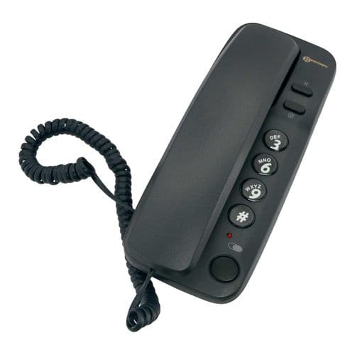 Geemarc Marbella Corded Telephone BLACK