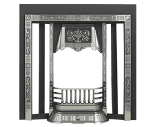 Balmoral Tiled Insert Cast-iron Fireplace