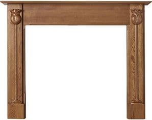 Tulip Solid Pine Mantelpiece