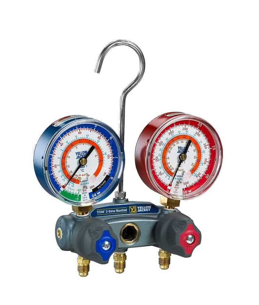 Yellow Jacket Titan R410a/R32 2Way Manifold