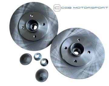 Brake Disc Discs Rear Pair