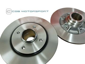 Brake Disc Discs Rear TRW Pair