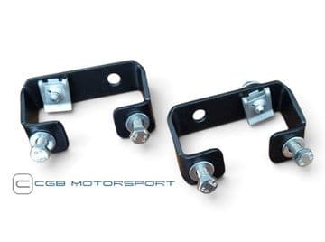Bumper Bracket Rear Metal Mounting Pair