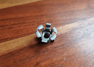 Captive Caged Nut M6 M8 Metal