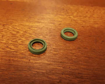 Carburettor Carb Main Throttle Shaft Seals Pair