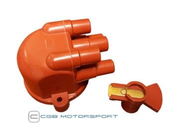 Distributor Cap + Rotor Arm Horizontal 90 Degree Plug Lead Fittings