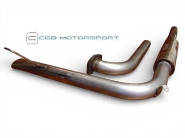 Exhaust System 2 1/2" 63.5mm Stainless Steel Side Exit CUP COUPE