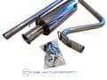 Exhaust System Piper Stainless Steel Single Silencer