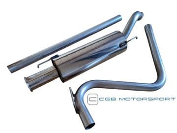 Exhaust System Piper Stainless Steel Single Silencer