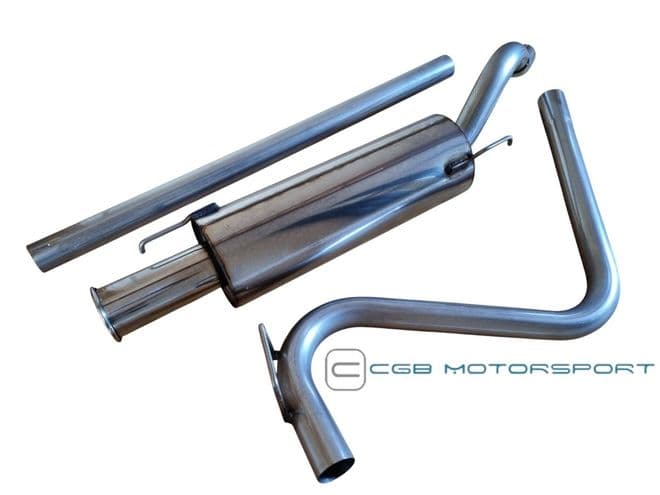 Exhaust System Piper Stainless Steel Single Silencer
