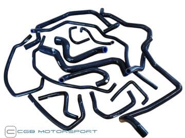 Hose Hoses Silicone Complete Set Water / Breather Black