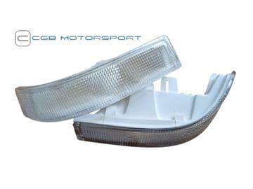 Indicators Clear Front Lights Pair