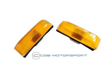 Indicators Side Repeaters Lights Amber Orange Pair