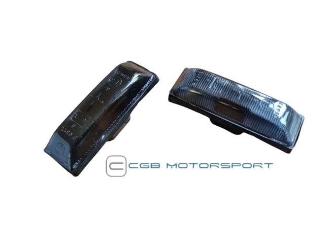 Indicators Side Repeaters Lights Smoked Grey Pair