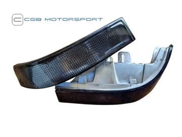 Indicators Smoked Grey Front Lights Pair