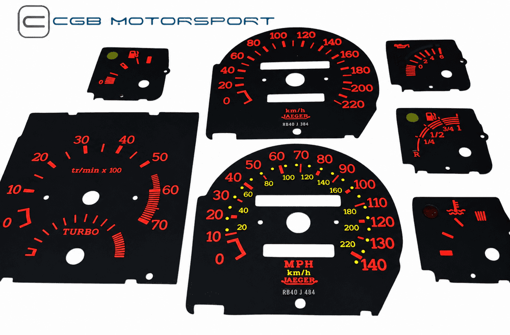 Instrument Cluster Dial Covers Original Design