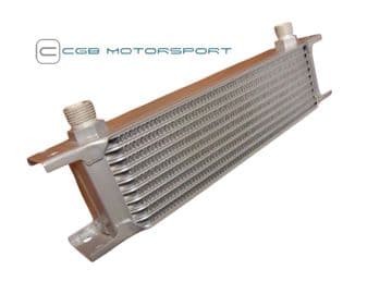 Oil Cooler Core 10 row 235mm wide 1/2" BSP Fitting
