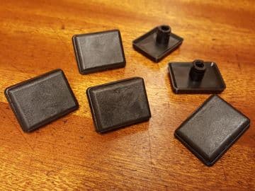 Window Rear Side Fittings Glass Rubber Seals Set Of 6