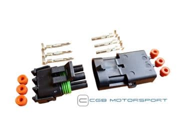 Wiring Plug Connect Triple Black