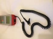 Coiled Earth Bond Lead for Primetest, (+ More PAT) Testers, 3 metres long