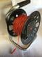 R2/Bonding Test Lead Extension Reel. Any Length, Any Colour. Metal Tubular Floorstanding Reel.