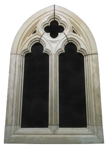 Garden folly 1 2 M Abbey window