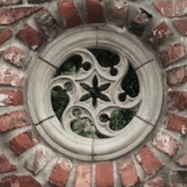 Garden folly Ghost arch Gothic window