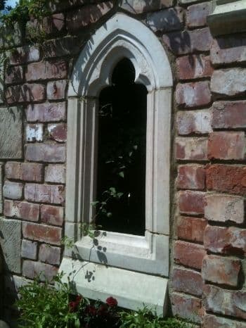 Gothic folly 1 M Abbey window