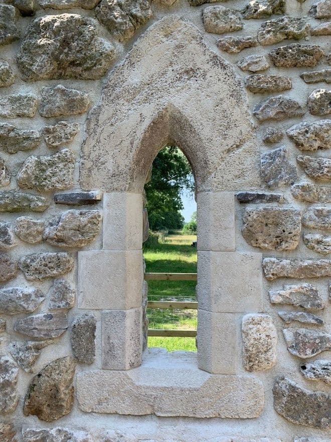 Large Gothic arrow slit window Free delivery