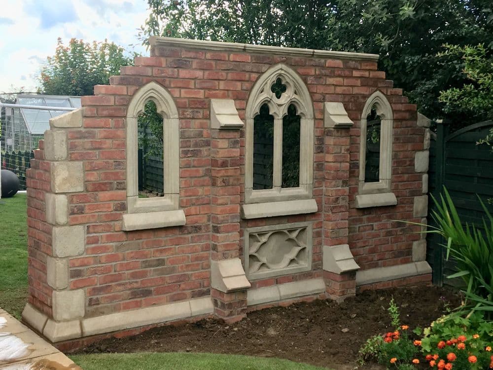 The Abbey wall Gothic folly kit (Free delivery)