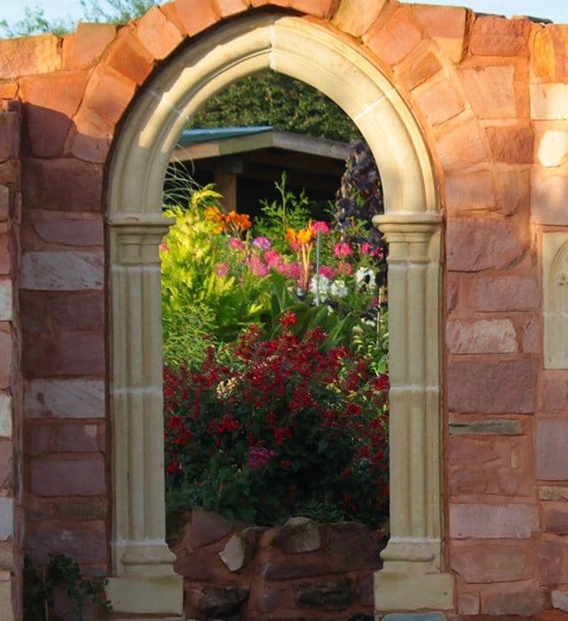 Chapter House Design - Stone Arches | Garden Folly | Folly Windows