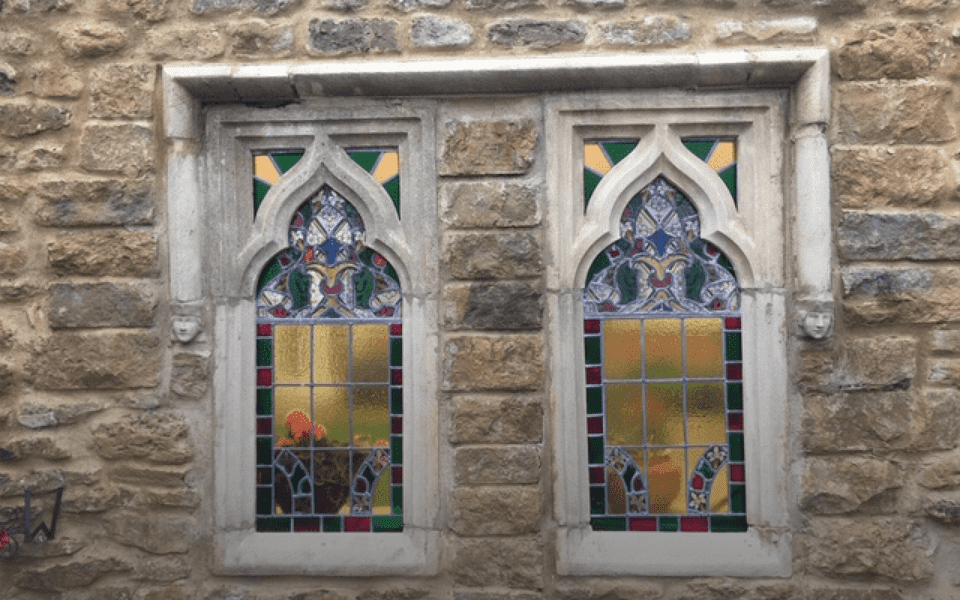 Chapter House Design - Stone Arches | Garden Folly | Folly Windows